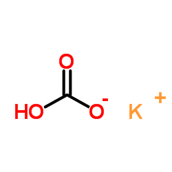 碳酸氢钾结构式