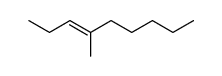 4-methyl-3-nonene结构式