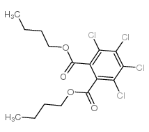 四氯邻苯二甲酸二丁酯结构式