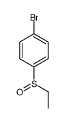 1-bromo-4-ethylsulfinylbenzene Structure