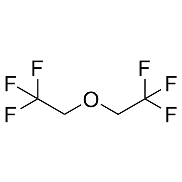 双(2,2,2-三氟乙基)醚结构式