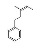 3-methylpent-3-enylbenzene Structure