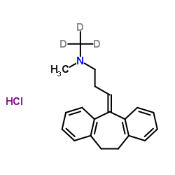 阿米替林-D3 HCL结构式