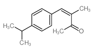 3-Buten-2-one,3-methyl-4-[4-(1-methylethyl)phenyl]-结构式