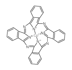 Cobalt(II) phthalocyanine结构式