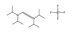 N-((二异丙基氨基)亚甲基)-N-二异丙基四氟硼酸铵结构式
