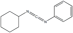 1-苯基-3-环己基碳二亚胺结构式