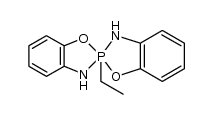 5-ethyl-1,6-dioxa-4,9-diaza-2,3,7,8-dibenzo-5-phosphaspiro[4.4]nonane Structure