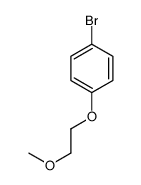 1-溴-4-(2-甲氧基乙氧基)苯结构式