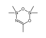 2,2,4,4,6-pentamethyl-1,3,5,2,4-dioxazadisiline结构式