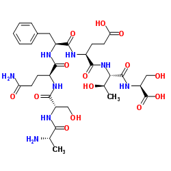 Synaptobrevin-2 (73-79) (human, bovine, mouse, rat)结构式