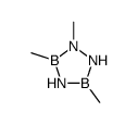 1,3,5-trimethyl-1,2,4,3,5-triazadiborolidine Structure