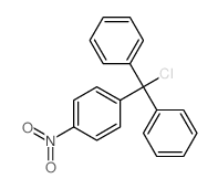 1-[chloro(diphenyl)methyl]-4-nitrobenzene Structure