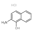 1-Naphthalenol,2-amino-, hydrochloride (1:1) Structure