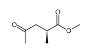 (S)-methyl 2-methyl-4-oxopentanoate Structure