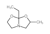 5-ethyl-7-methyl-4,6-dioxa-1-azabicyclo[3.3.0]octane结构式