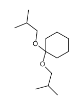 1,1-bis(2-methylpropoxy)cyclohexane Structure