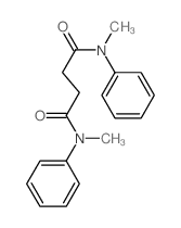 N,N-dimethyl-N,N-diphenyl-butanediamide Structure
