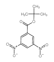 3,5-二硝基苯甲酸叔丁酯结构式