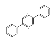 Pyrazine, 2,5-diphenyl-结构式