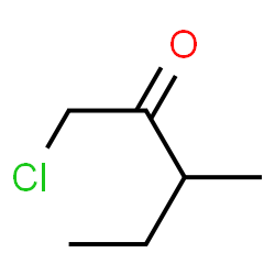 1-CHLORO-3-METHYLPENTAN-2-ONE结构式