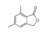5,7-dimethyl-3H-2-benzofuran-1-one结构式