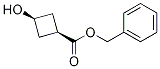 顺式-3-羟基环丁烷羧酸苄酯结构式
