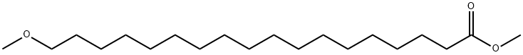 18-Methoxyoctadecanoic acid methyl ester Structure