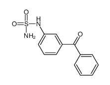 (9CI)-(3-苯甲酰基苯基)-磺酰胺结构式