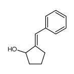 (E)-2-(phenylmethylene)cyclopentanol结构式