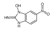 (9ci)-1-羟基-6-硝基-1H-苯并咪唑-2-胺结构式