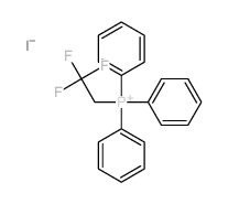 triphenyl-(2,2,2-trifluoroethyl)phosphanium结构式