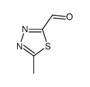 5-甲基-1,3,4-噻二唑-2-甲醛结构式