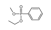 [ethoxy(methoxy)phosphoryl]benzene Structure