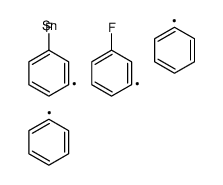 bis(3-fluorophenyl)-diphenylstannane Structure