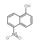 1-Naphthalenol,5-nitro- Structure