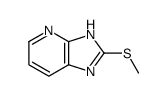 2-(甲基硫代)-3H-咪唑并[4,5-b]吡啶结构式