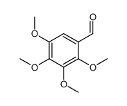 2,3,4,5-tetramethoxybenzaldehyde结构式