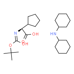 Boc-L-环戊基甘氨酸 DCHA盐图片