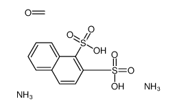 diazanium,formaldehyde,naphthalene-1,2-disulfonate Structure