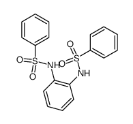 N,N'-bis(benzenesulfonyl)-o-phenylenediamide结构式