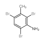 Benzenamine,2,4,6-tribromo-3-methyl- Structure