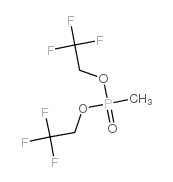 双(2,2,2-三氟乙基)甲基膦酸酯结构式