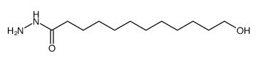 12-hydroxydodecanoic acid hydrazide Structure