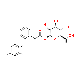 fenclofenac glucuronide结构式