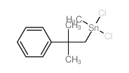 Stannane,dichloromethyl(2-methyl-2-phenylpropyl)- structure
