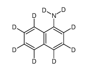 1-aminonaphthalene-d9 Structure