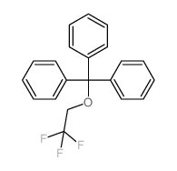 [diphenyl-(2,2,2-trifluoroethoxy)methyl]benzene structure