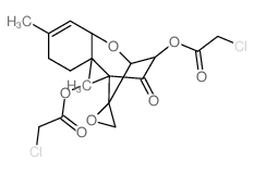 3α,15-bis(chloroacetoxy)scirpen-4-one Structure