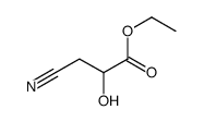 ethyl 3-cyano-2-hydroxypropanoate Structure
